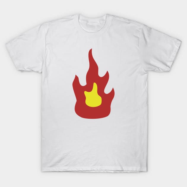 Camp Fire Flames T-Shirt by Jason Bentley